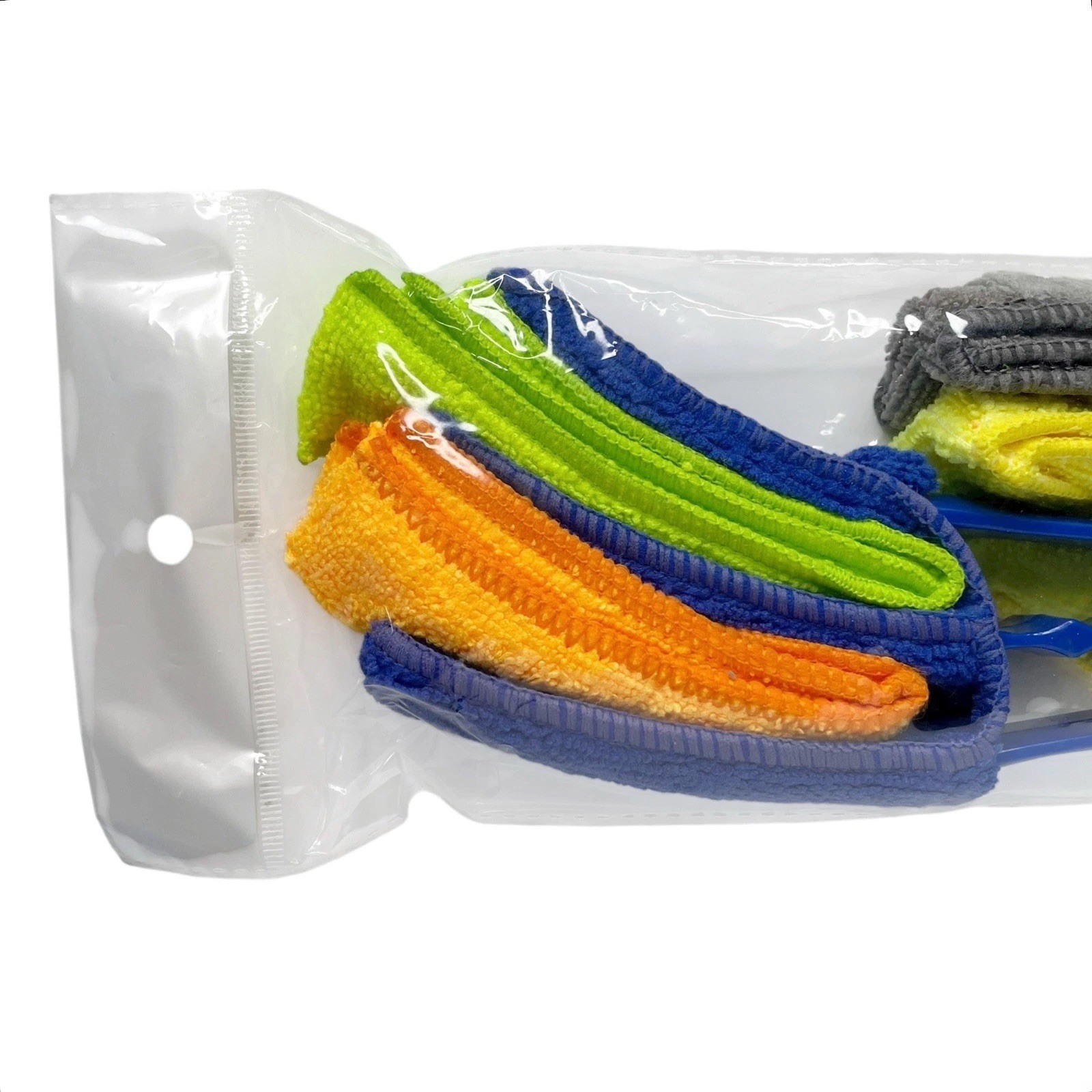One NEW Venetian Blind Duster Cleaner Wand Three 3 Prong + Microfiber Clean Pads