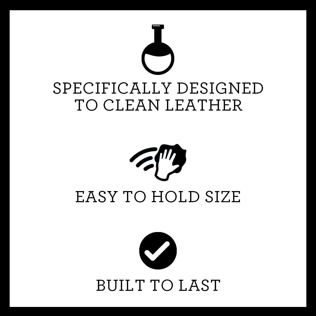 Leather Brush for Cleaning Upholstery, Cleaner car Interior Number of Items: 1