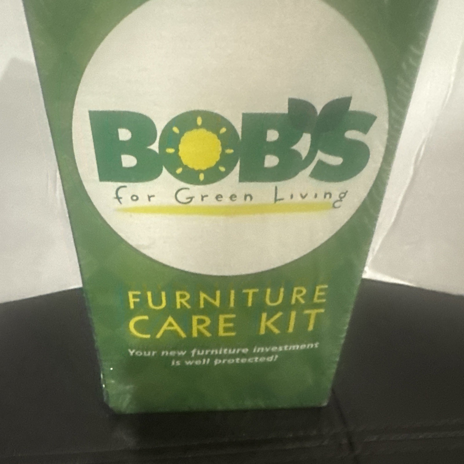 BOB’S for Green Living Furniture Care Kit New Sealed Wood Leather Fabric Care