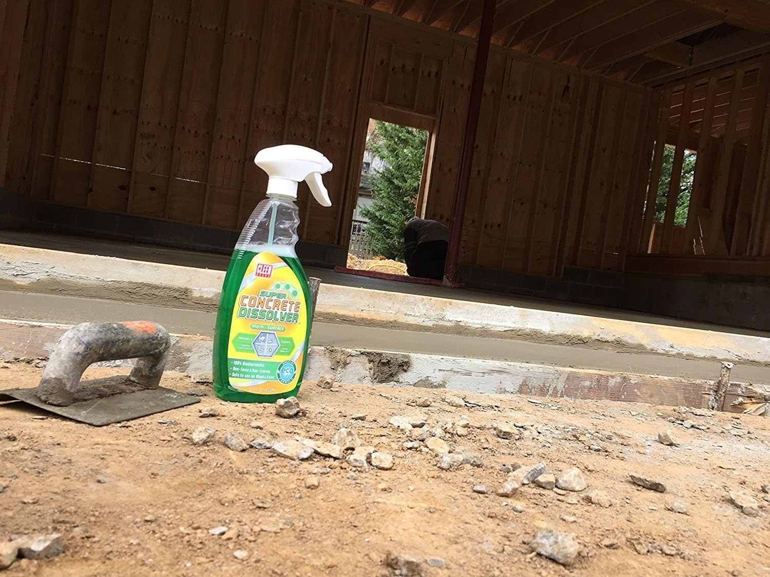 Concrete Dissolver Spray – 22oz Eco-Friendly Formula