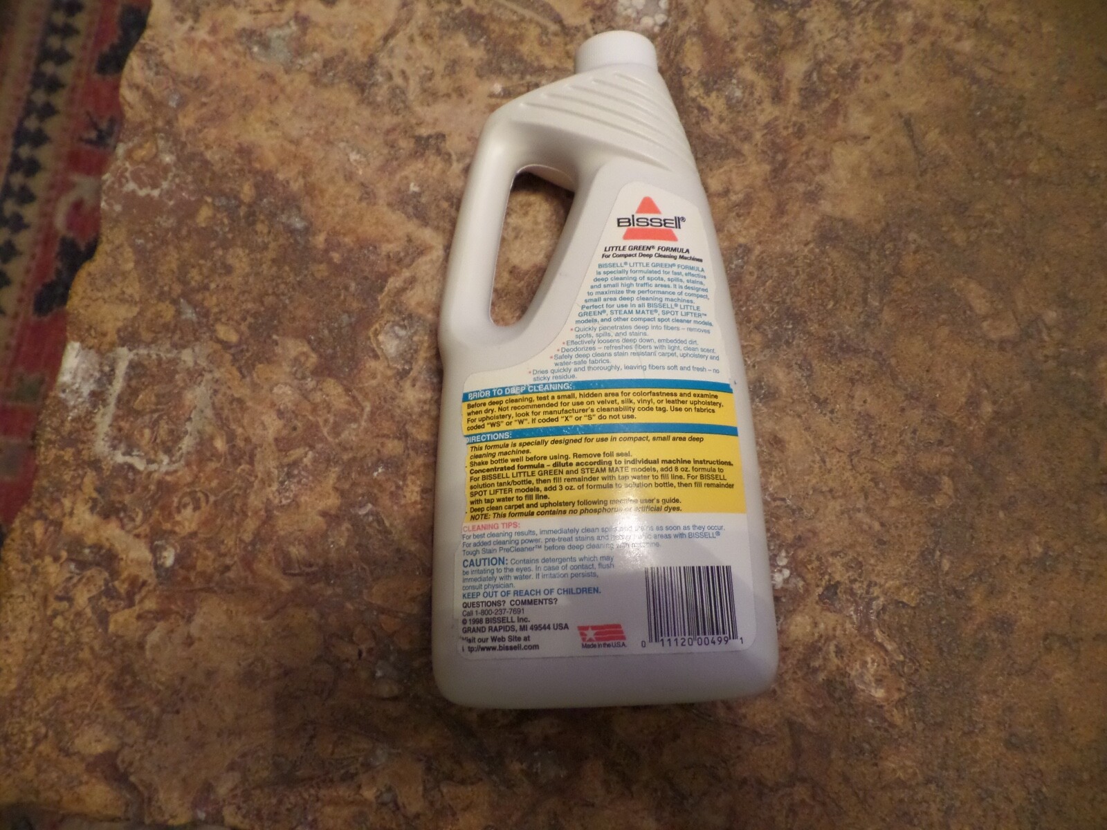 SEALED Bissell Little Green Formula Sealed 32oz Carpets Upholstery Spot Lifter