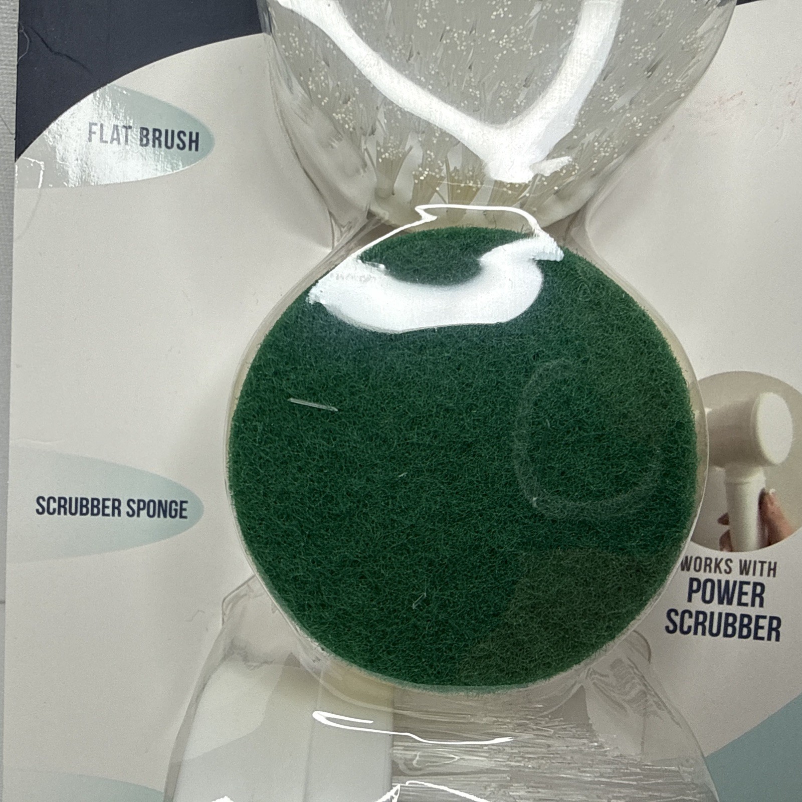 Bytech Power Scrubber 3 Piece Attachment Set BY-HH-MC-104-X3 Sealed
