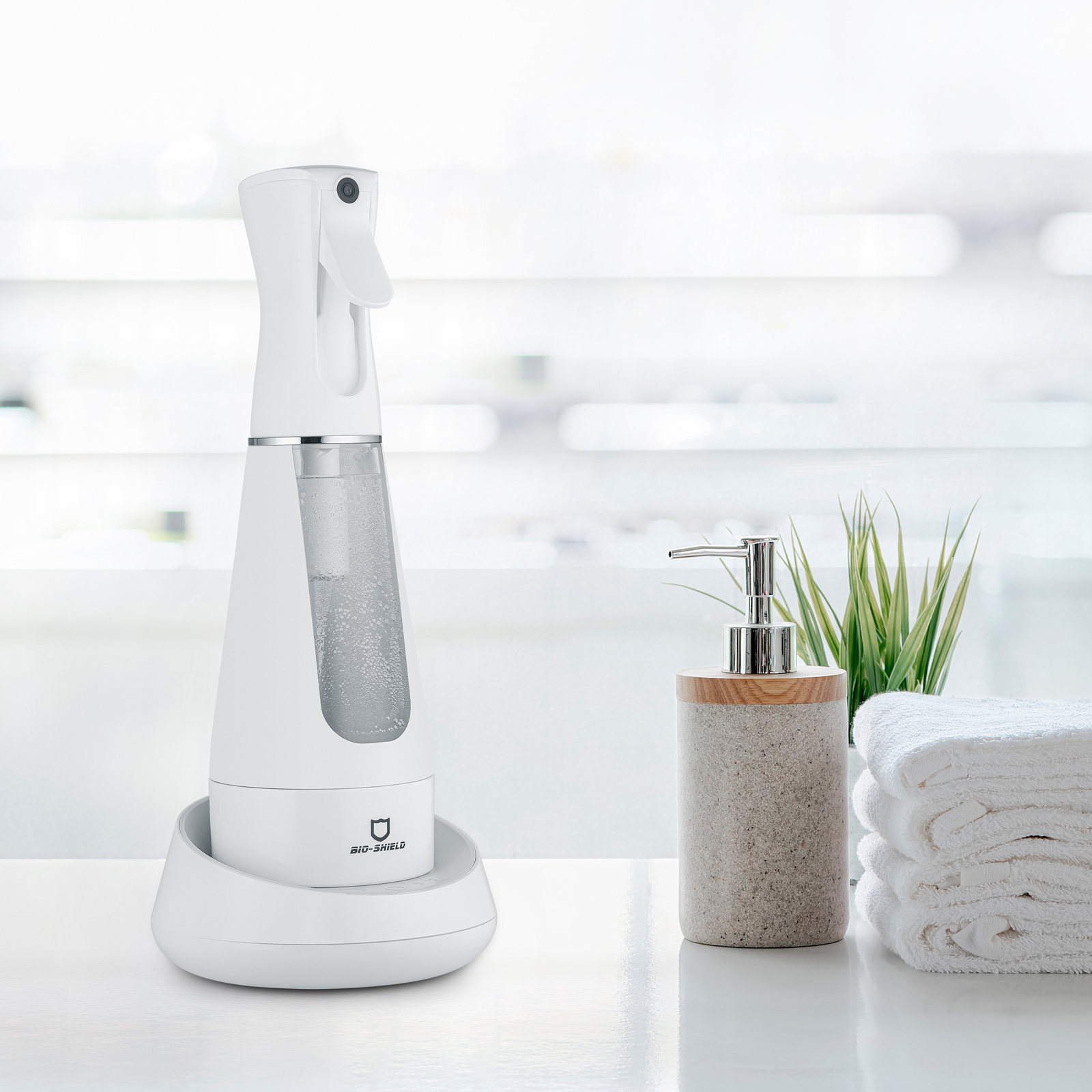 Electrolyzed Water Sanitization System, Kills Viruses and Bacteria including 19