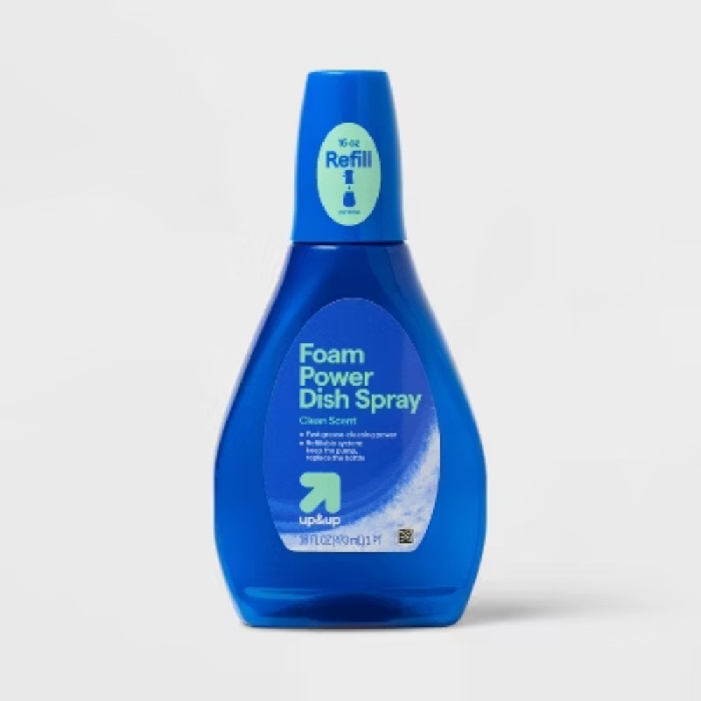 Fresh Scent Foaming Dish Spray Refill 16oz, Ceramic Safe