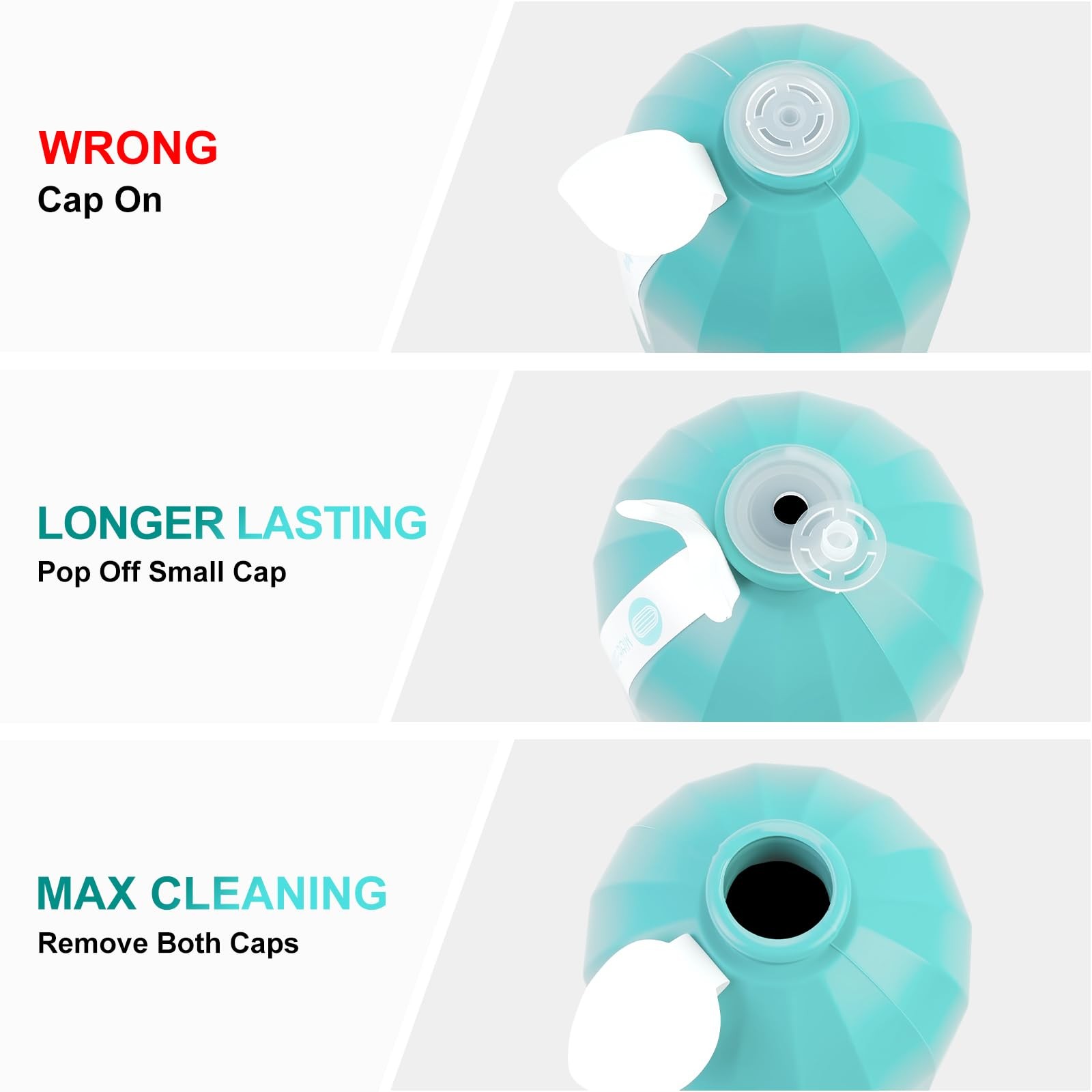 2Pcs WTWD Automatic Toilet Bowl Cleaner with Easy-Grip Hook, Prevents Hard Wa…