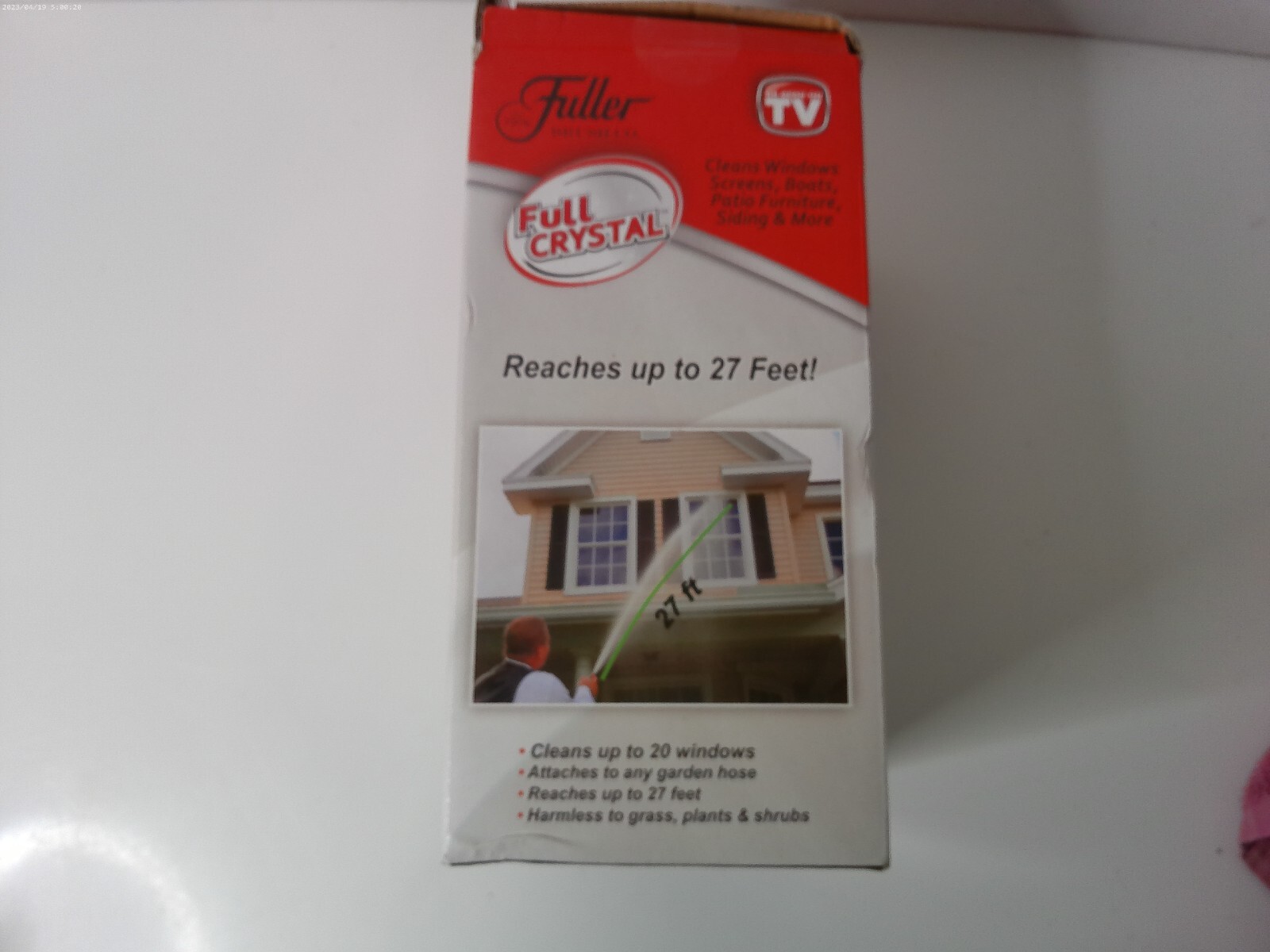 Fuller Brush FBFC-6 Full Crystal Window and Outdoor Surface Cleaner And 2 Refill