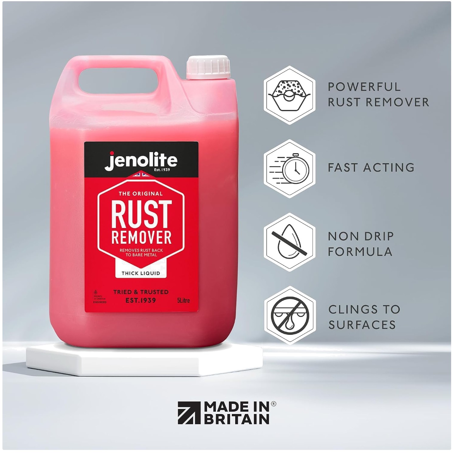 Quick Action Rust Remover – Industrial Strength