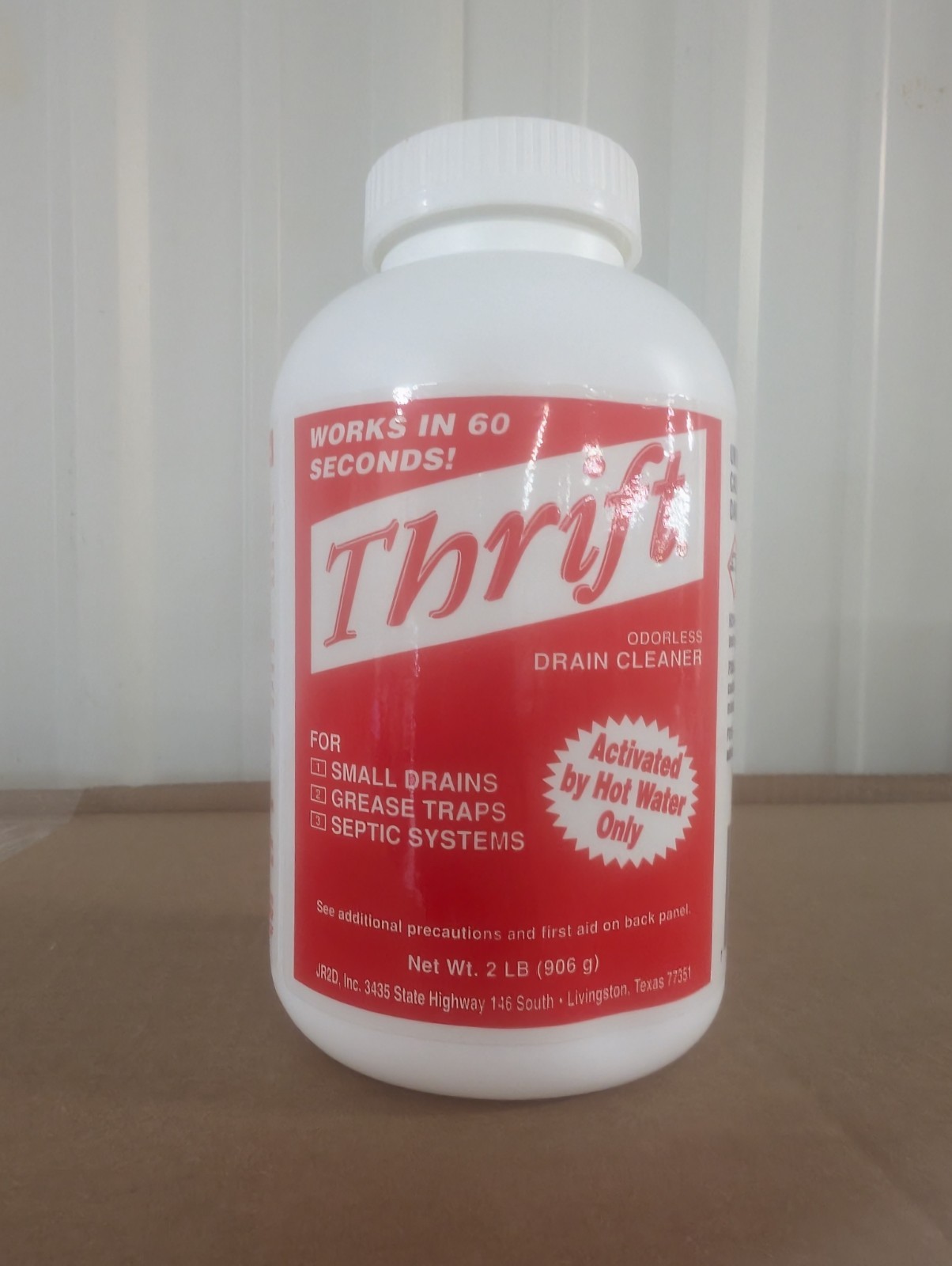 Thrift Marketing GIDDS-TY-0400879 T-200 Drain Cleaner 2 lb , White