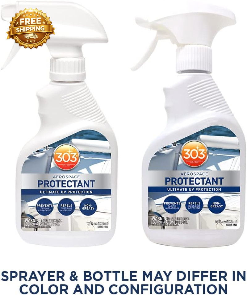 303 Marine & Aerospace Protectant – UV Protection, Repels Dust & Dirt, 10oz