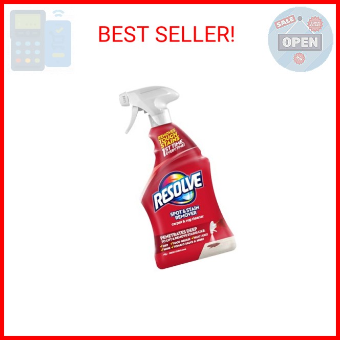 Resolve Carpet and Rug Cleaner Spray, Spot & Stain Remover, Carpet Cleaner Spray
