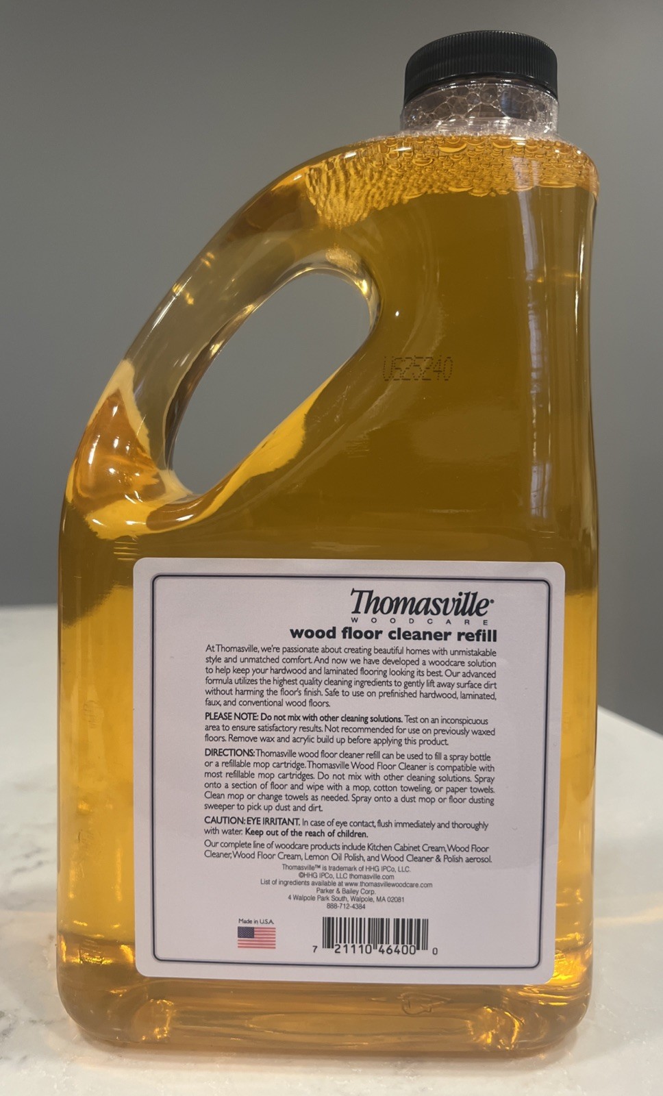 Thomasville Woodcare WOOD FLOOR CLEANER REFILL For Beatiful Wood 64 Oz