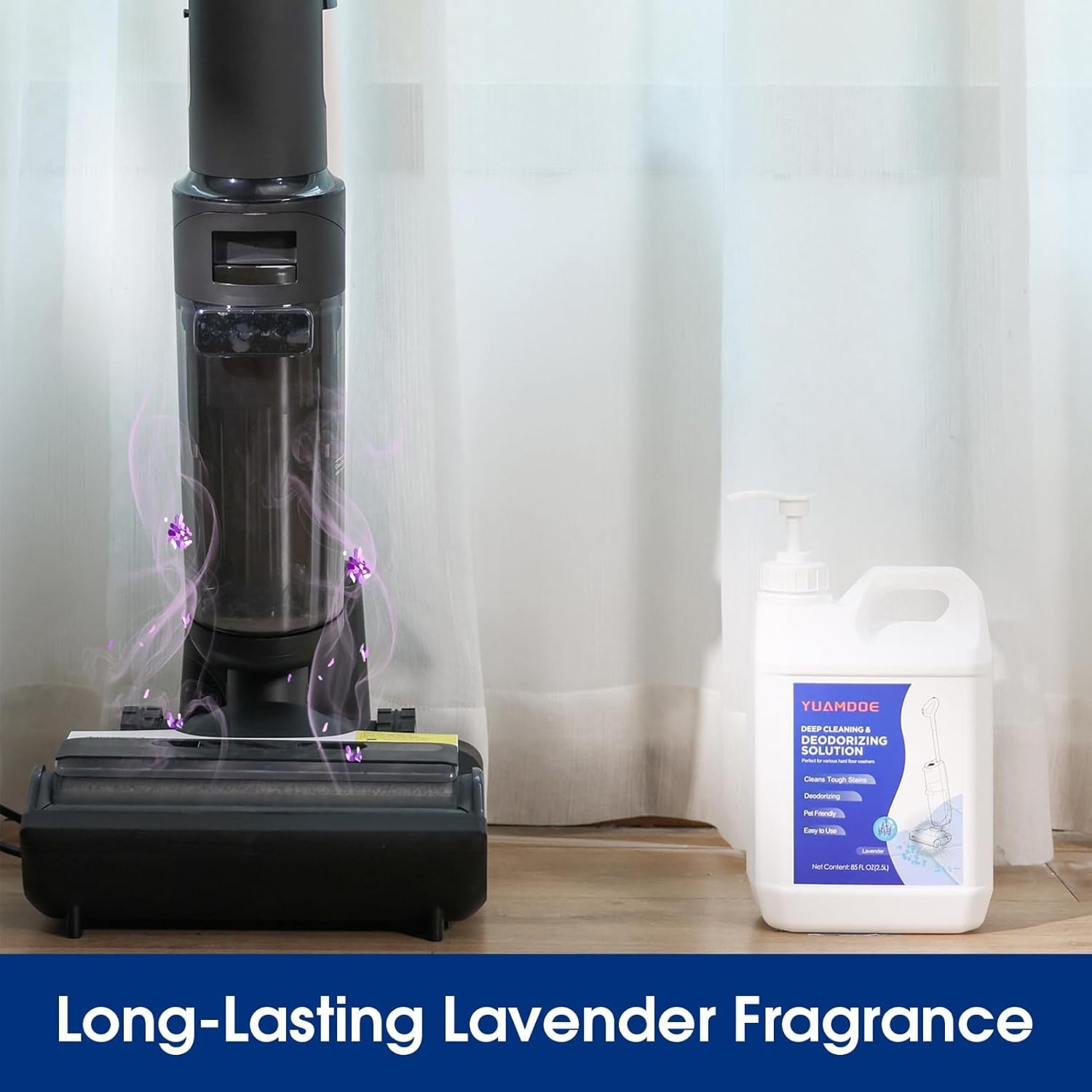 Innovative 85FL OZ Cleaning Solution for Tineco: Eco-Friendly Lavender Aroma