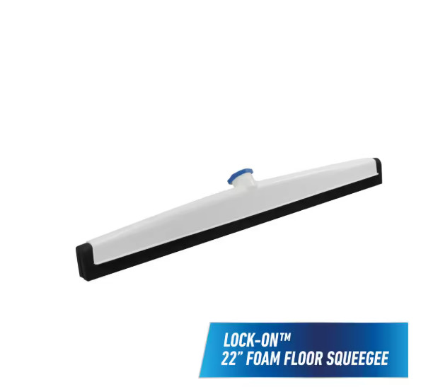 Lock-On 22 in. Foam Floor Squeegee