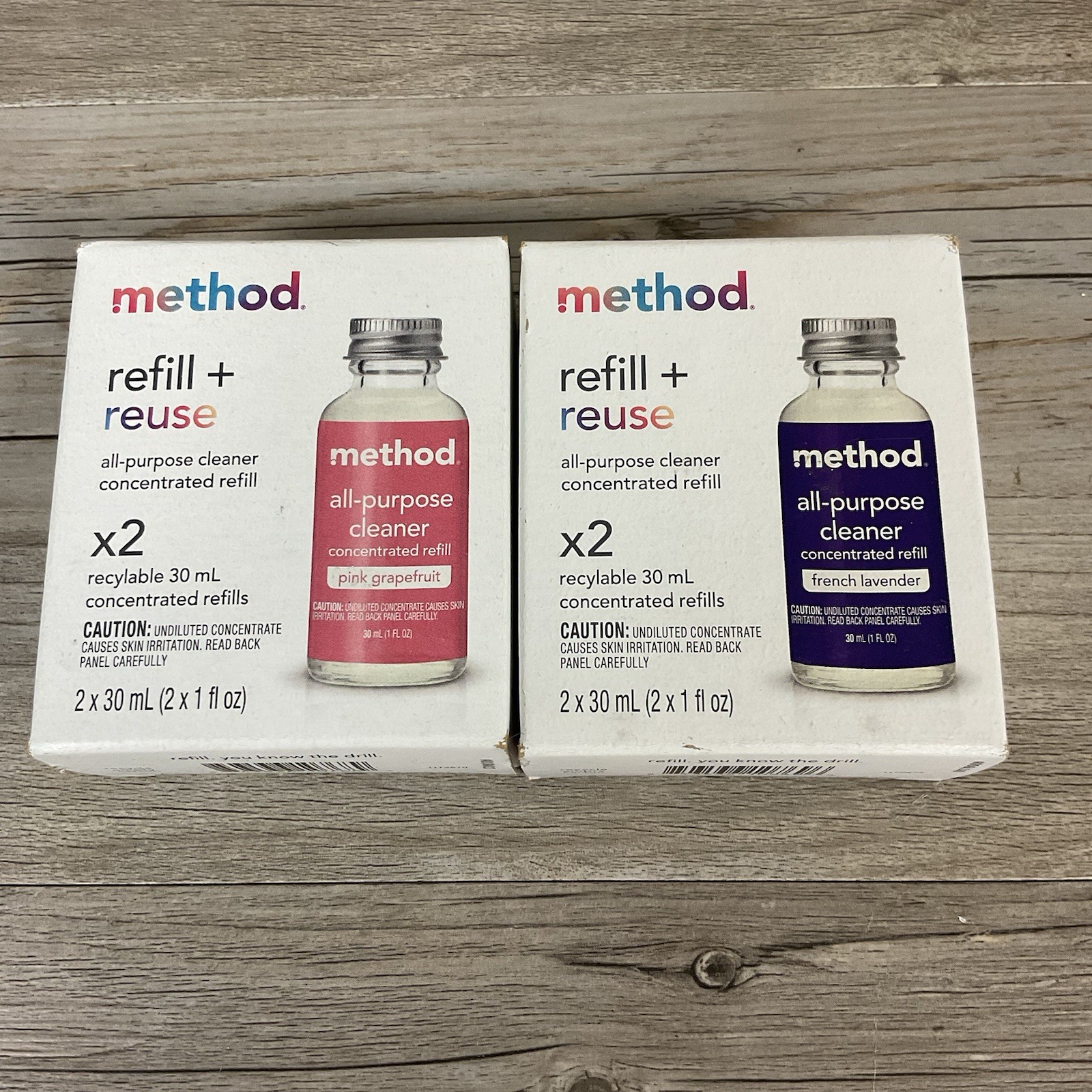Method Refill All Purpose Cleaner Concentrated French Lavender Pink Grapefruit