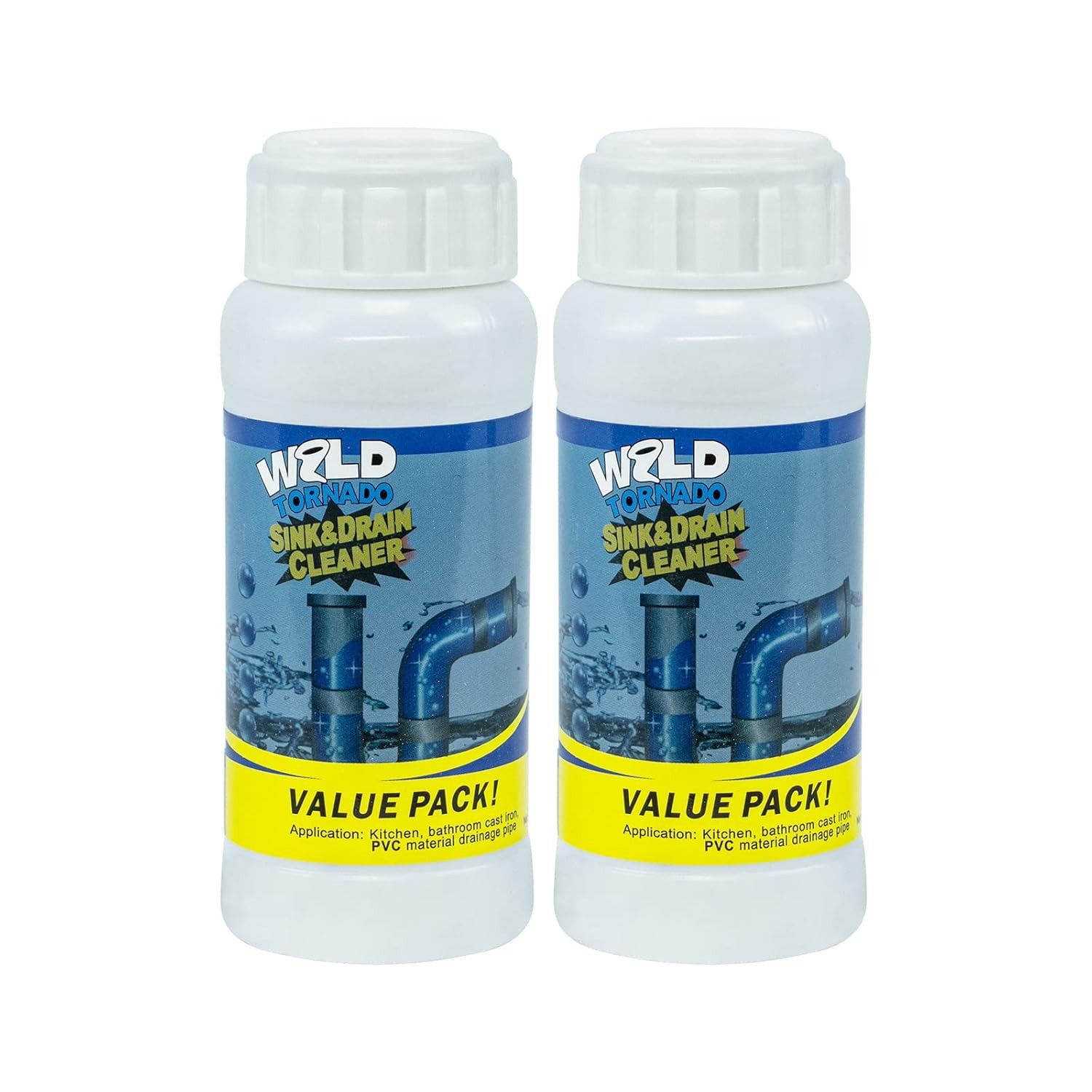 Wild Tornado Pipe Dredge Powerful Sink Cleaner Fast Foaming Kitchen Cleaner