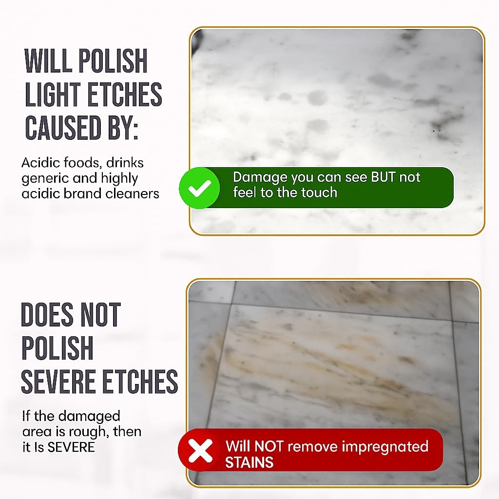 Marble Polishing Powder MB-11® Touch-Up Etch Remover 1 oz Can Neutral