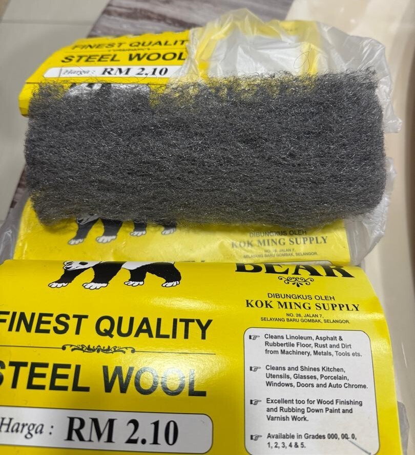 Finest Quality Steel Wool For Mutlipurpose Cleaning 40gm ± – 6 Packs