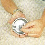 Orcon 3″ Diameter Professional Carpet Repair Kit 13067 with 6 Pressure Discs