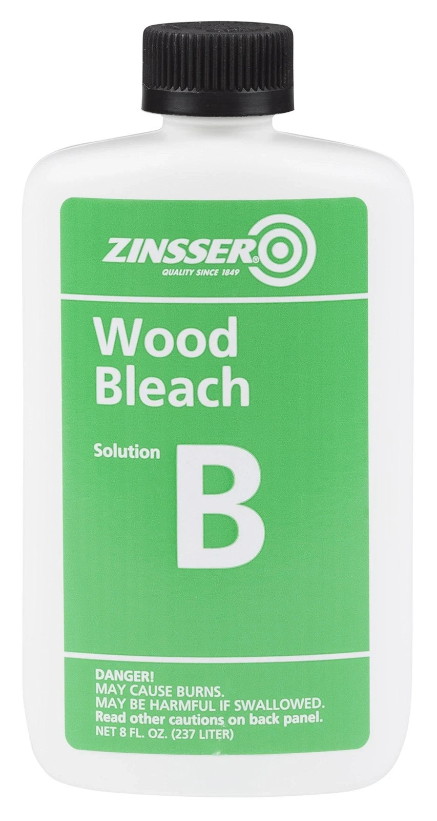 Wood Bleach Parts A and B 8 Ounce 2 Pack for Effective Stain Removal