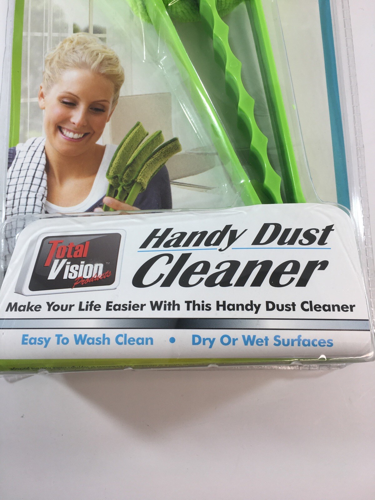Green Handy Dust Cleaner – Dust Wiper – Microfiber Cloth Global TV Products NEW!