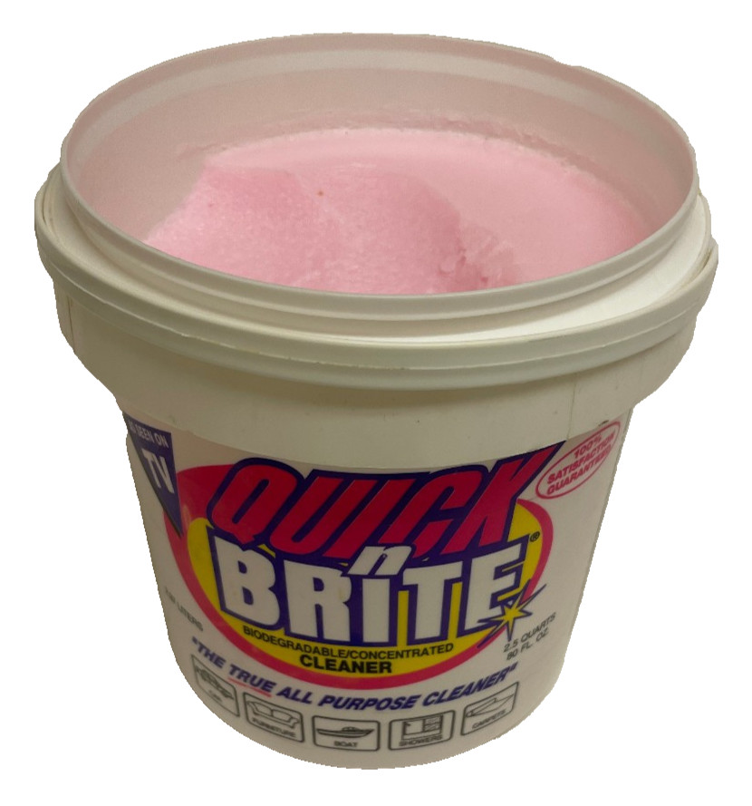 Quick ‘n Brite All Purpose Cleaning Paste Tough Stain Miracle Cleaner 80 oz.