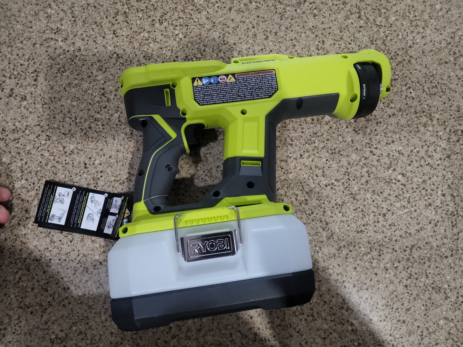 RYOBI PSP02 ElectroStatic Sprayer 18V ONE+ (Bare Tool only)