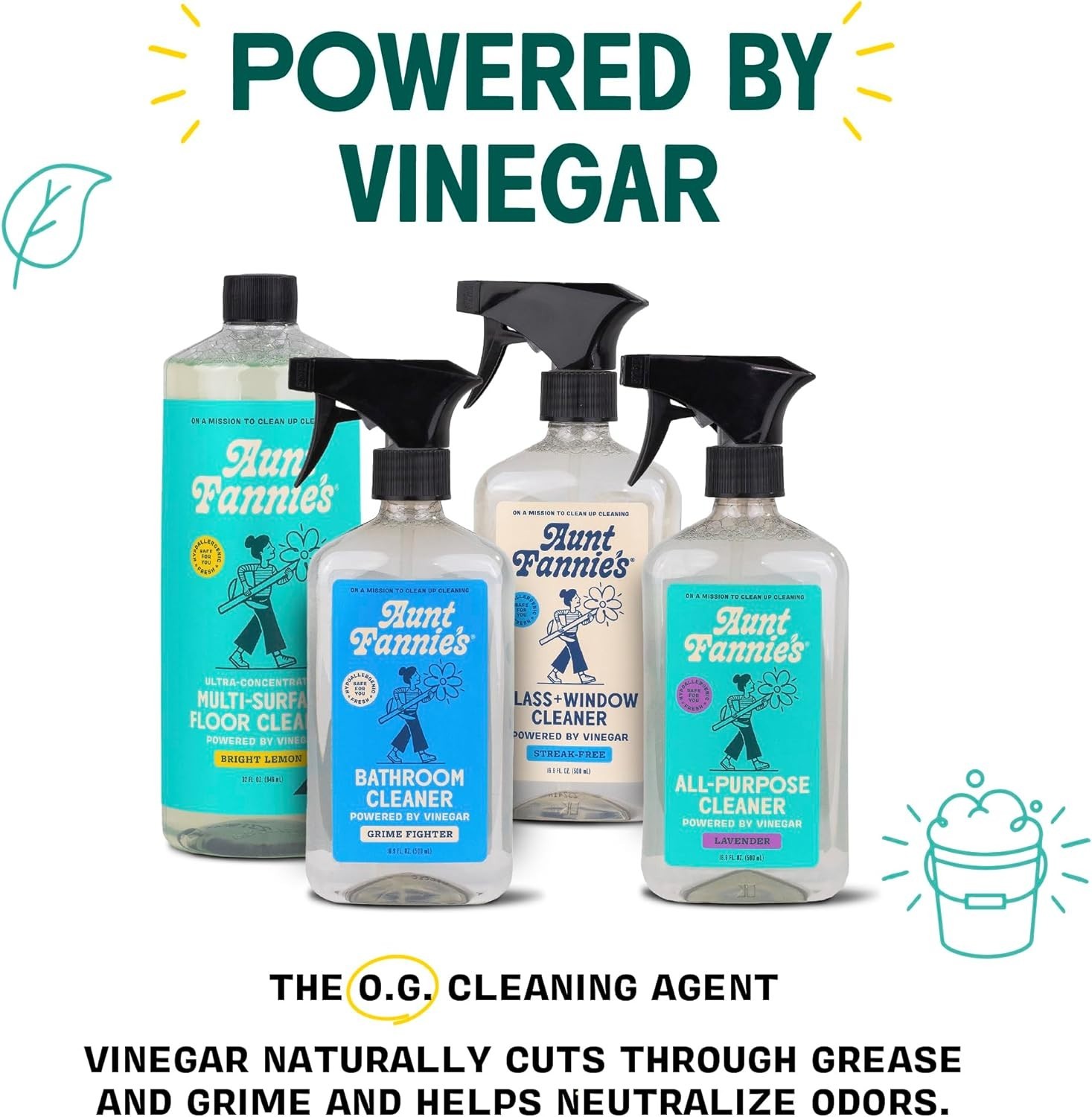 64 oz Ultra Concentrated Lemon Floor Cleaner – Safe for Kids & Pets, EWG A-Rated
