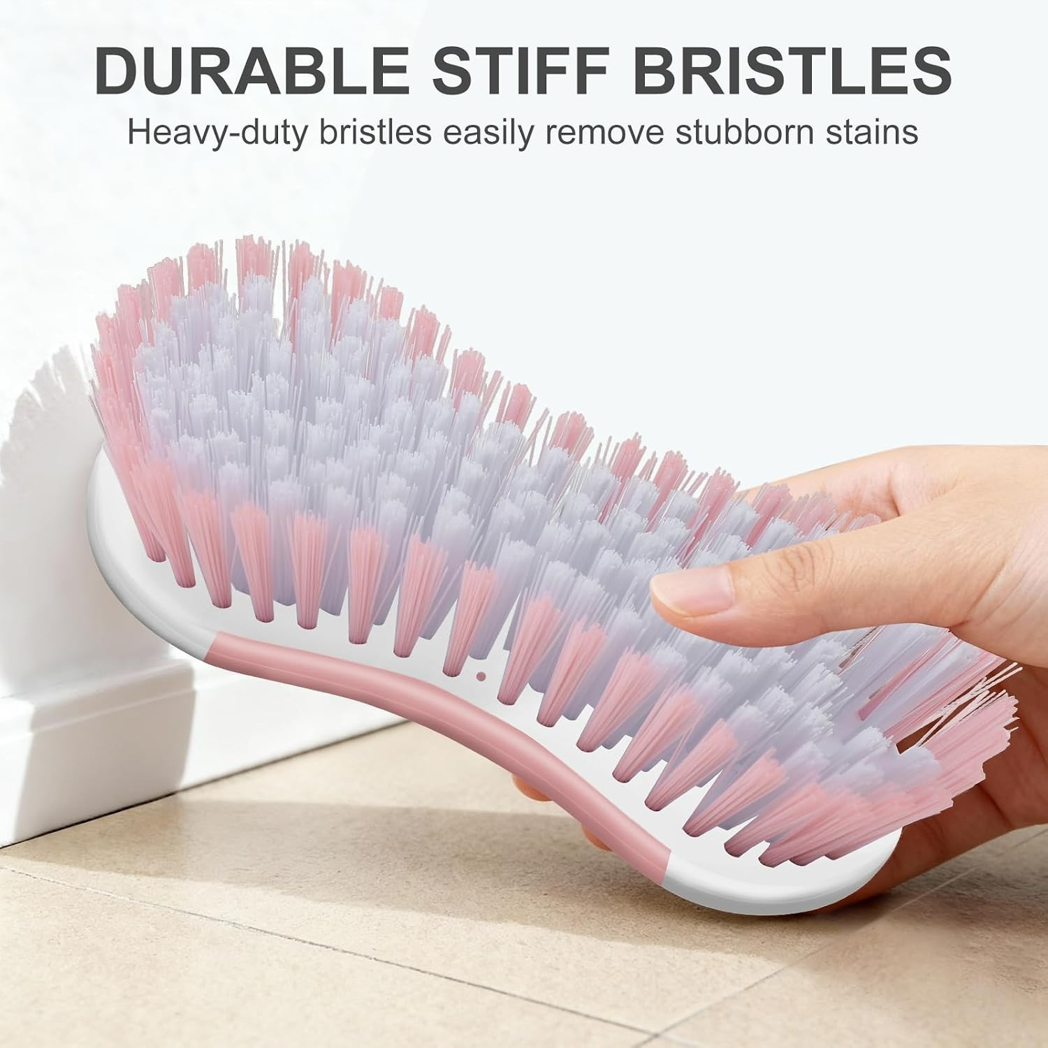 Durable Multi-Purpose Cleaning Brushes – Stiff Bristles & Ergonomic Design