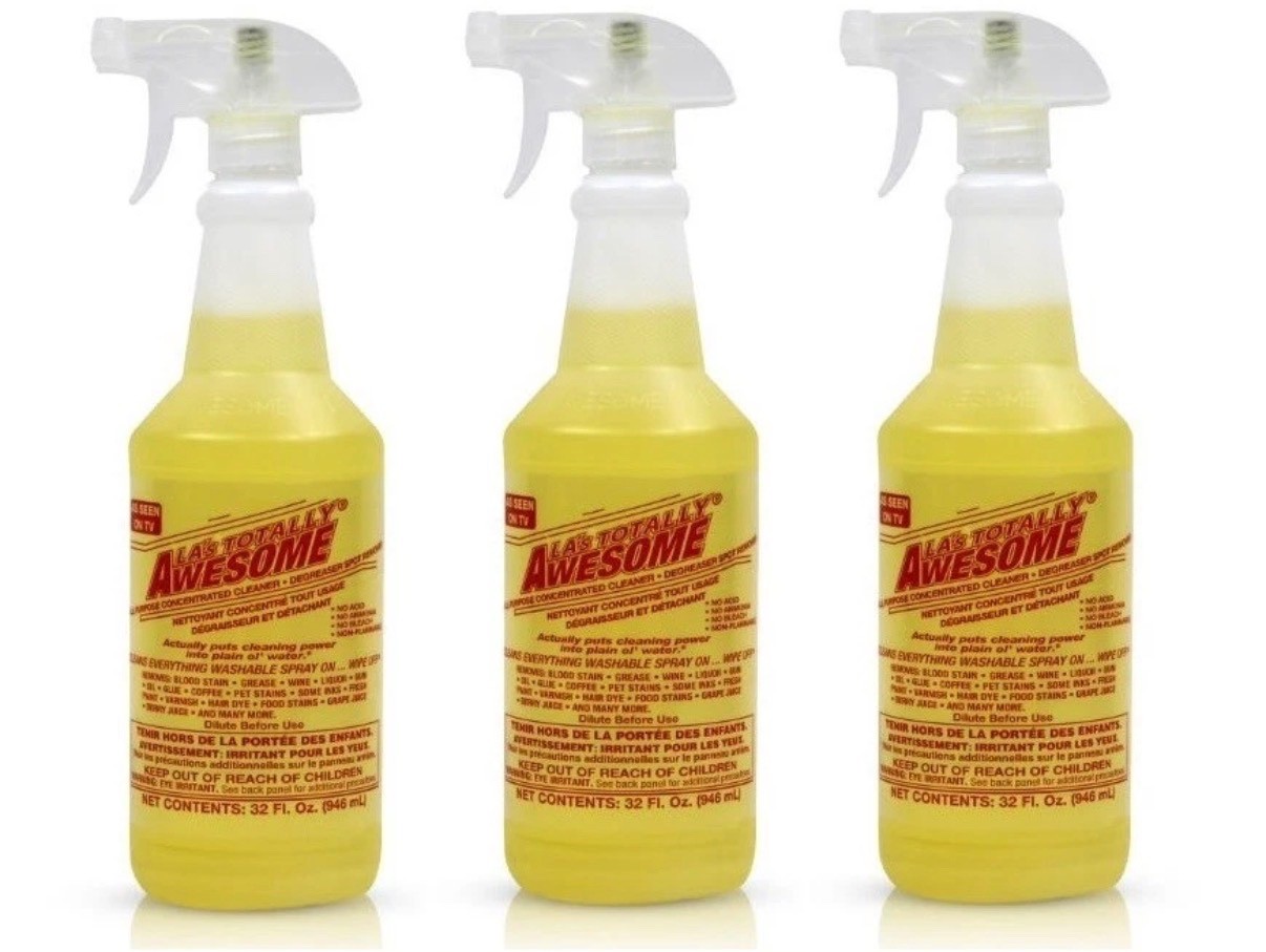 3X – LA’s Totally Awesome All Purpose Concentrated Cleaner Spray Bottles
