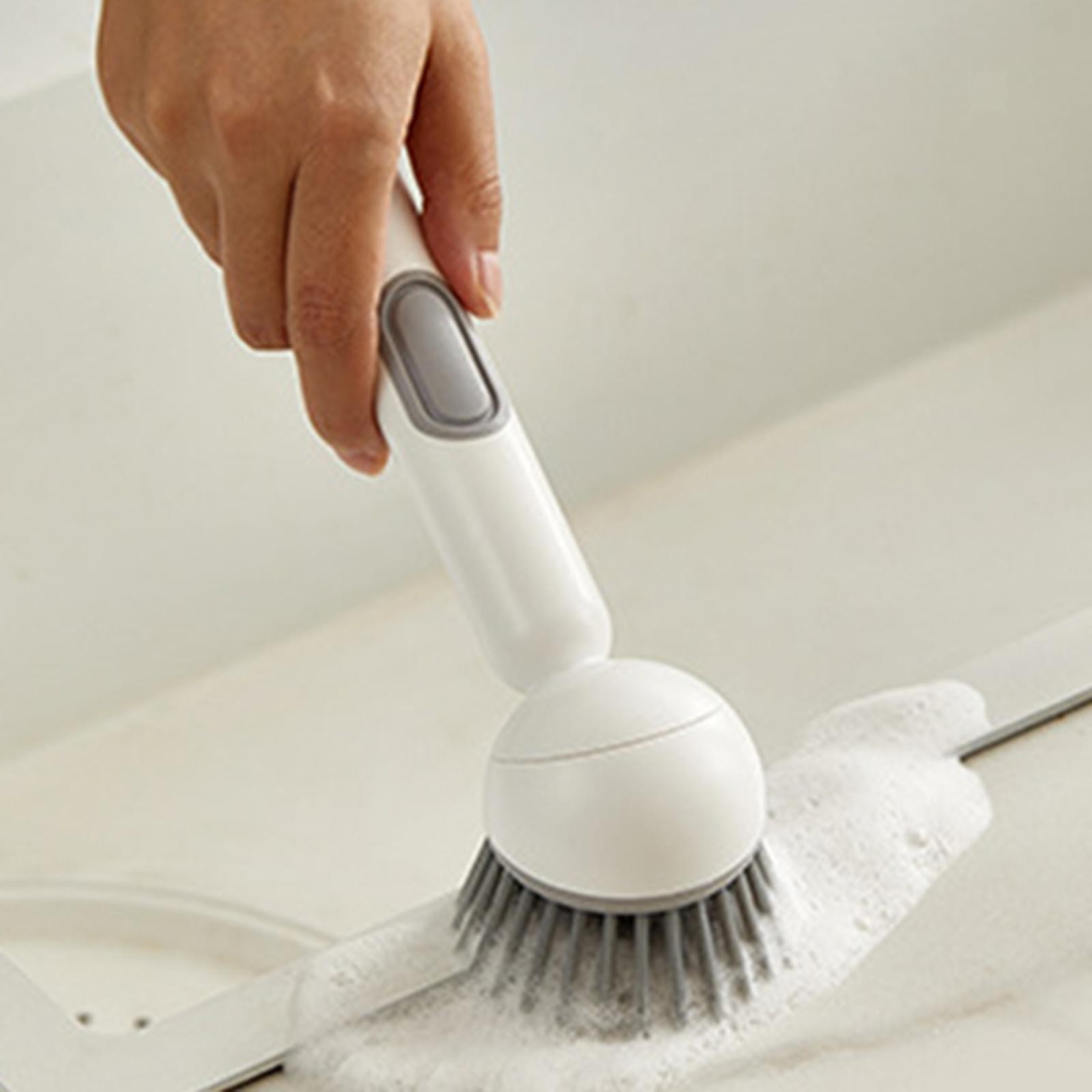 Rotating Dish Cleaning Brush Liquid Filling Brush Utensils Pot Cleaner Washing