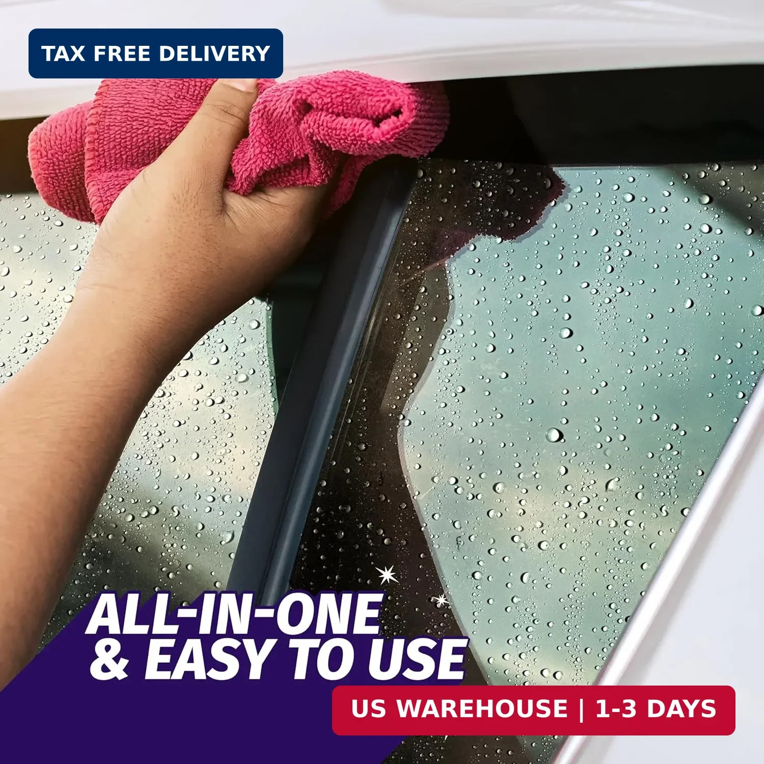 Windex Automotive Car Window and Glass Cleaner, Streak-Free Shine for Car Glass