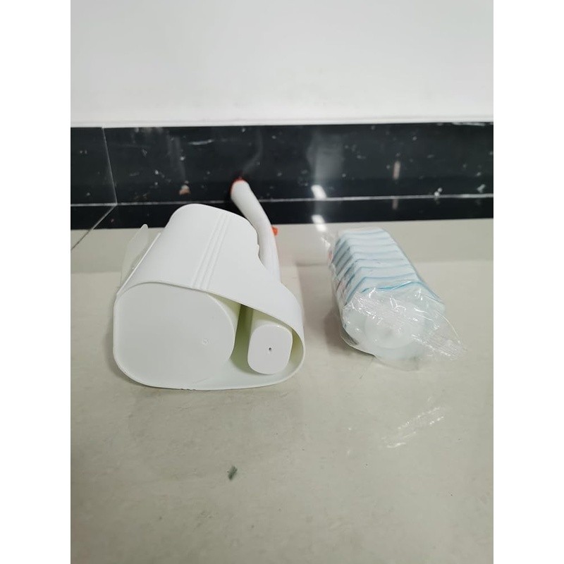 Disposable Toilet Brush 40 Refills Cleaning Kit Easy Use Multi Surface Cleaner