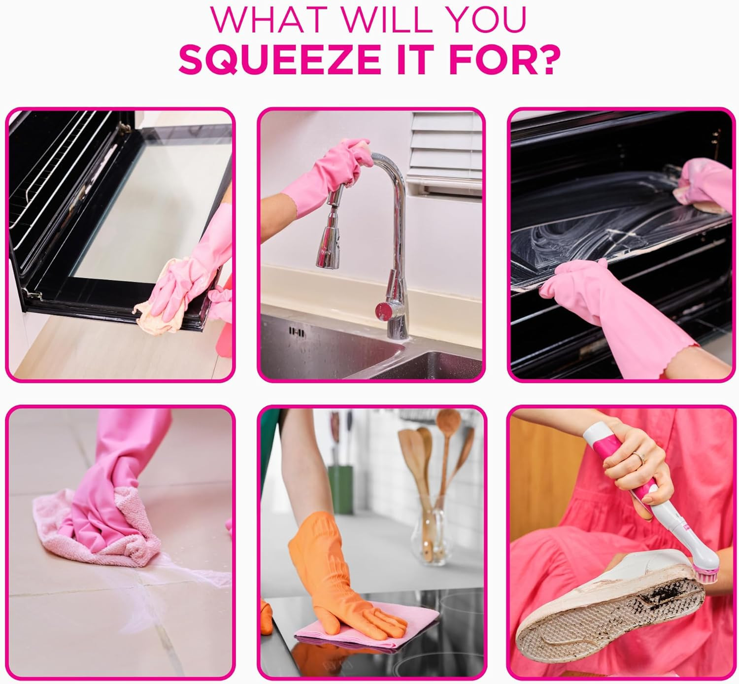 The Pink Stuff the Miracle Squeezable Cleaning Paste 300G Easy to Rinse Multi Pu