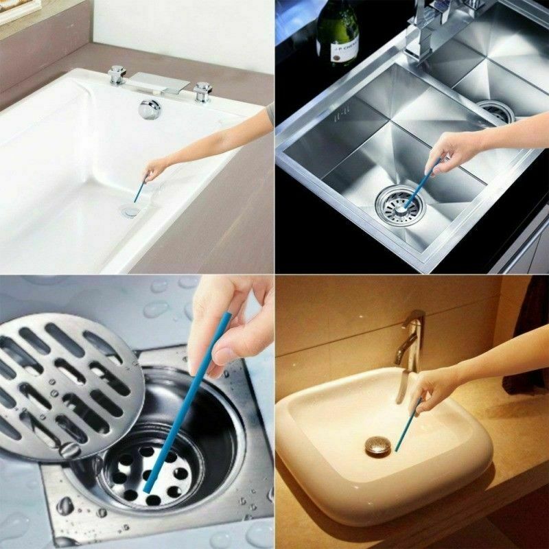 12/Pack Sani Sticks Keeps Drains And Pipes Clear And Odor Free Set As Seen On TV
