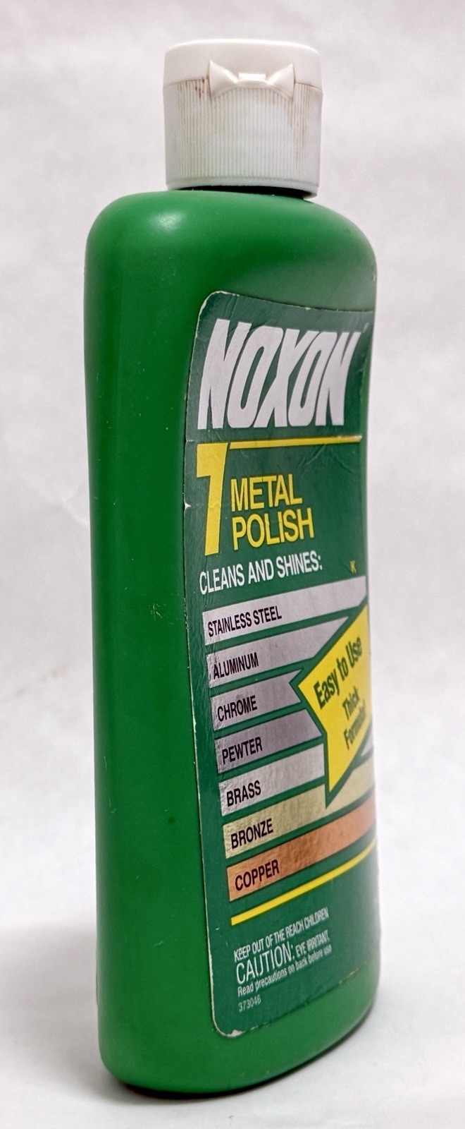 Vintage NOXON 7 Metal Polish Liquid 12 oz Bottle Discontinued – Almost Full READ