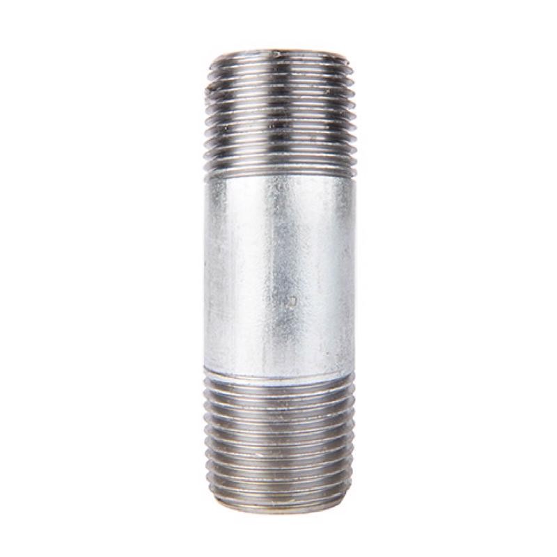 BK Products 1/2 in. MPT x 2-1/2 in. L Galvanized Steel Nipple (Pack of 5)