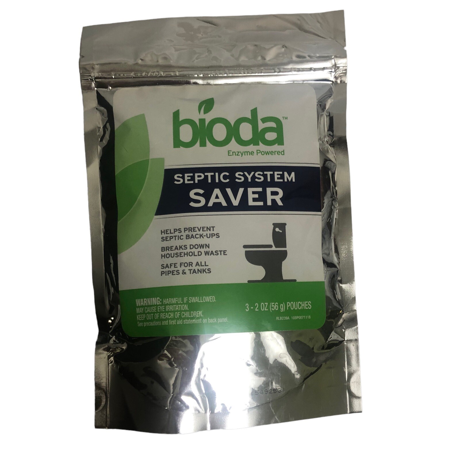 Bioda Septic System Saver Professional Strength 3 Pk 3 Month Supply