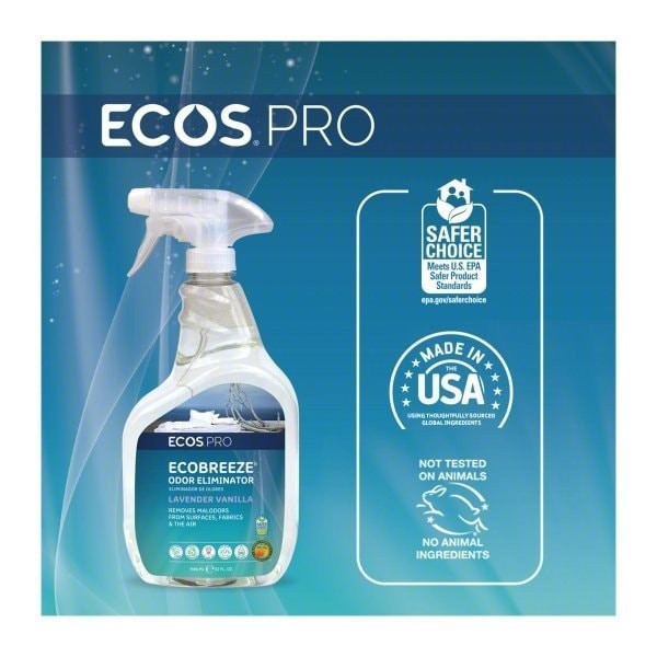 Ecos Pro Pl9840/6 Odor Eliminator, Clear, 32 Oz