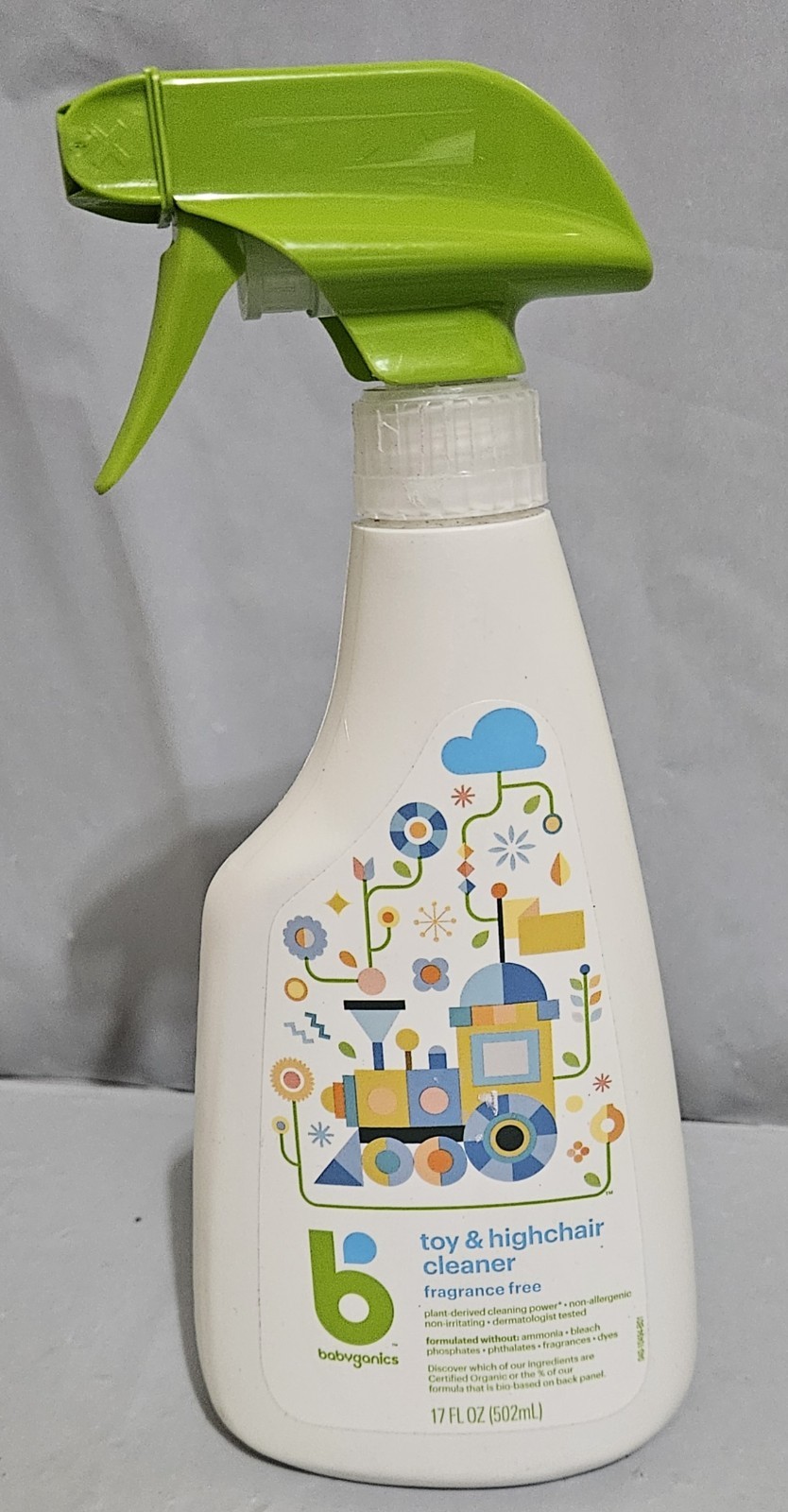 Plant Based Toy and High Chair Cleaner Non Toxic 17 Fl Oz