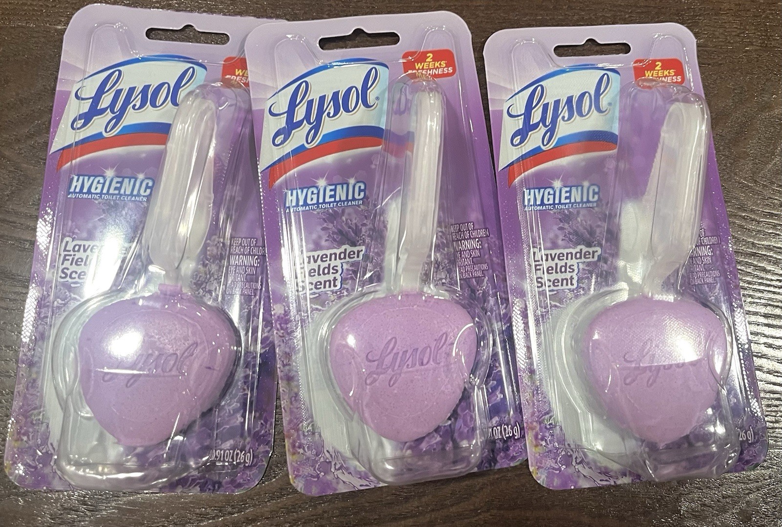 Lysol Hygienic Automatic Toilet Bowl Cleaner 3pack