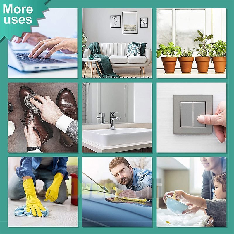Lot of 24-72 pcs Sponge Scrubber Scrub Scourer Wash Clean Dish Pads Bulk KITCHEN