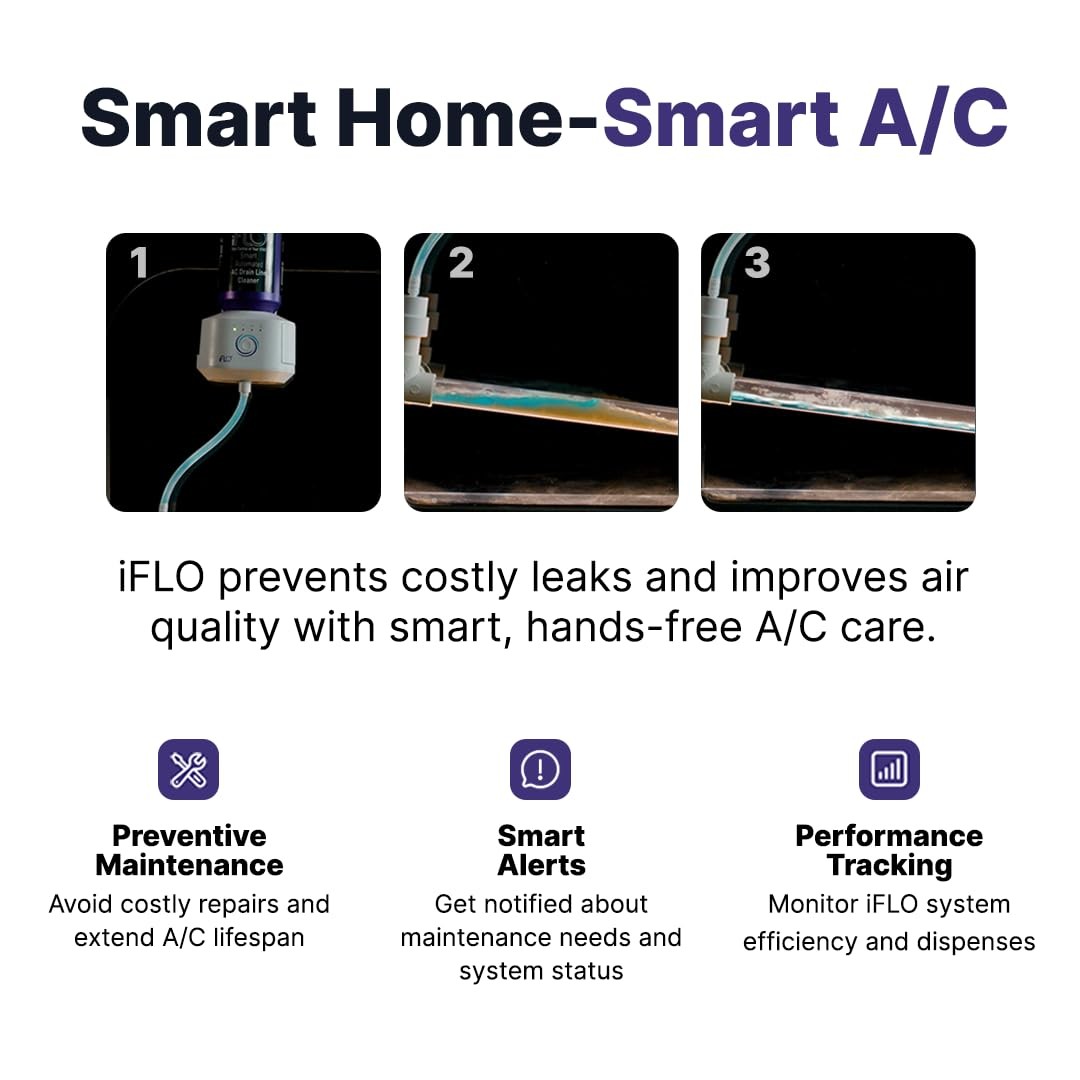 ® Smart A/C Drain Line Cleaner and Drain Pan Cleaner Cartridge, Fast-Acting, …