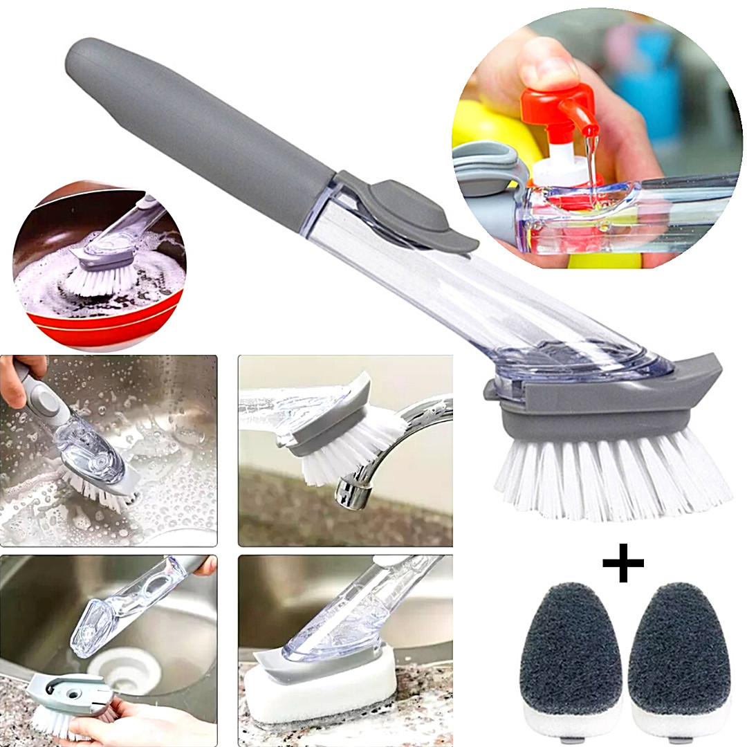 Dispensador de Jabon Herramienta para Lavar Fregar Platos Limpieza de cocina