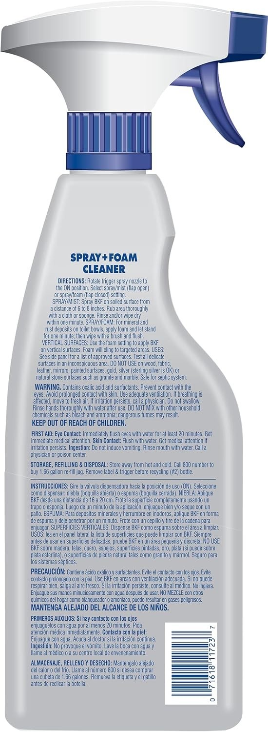25.4-fl oz Lemon Foam Multipurpose Bathroom Cleaner Spray NEW