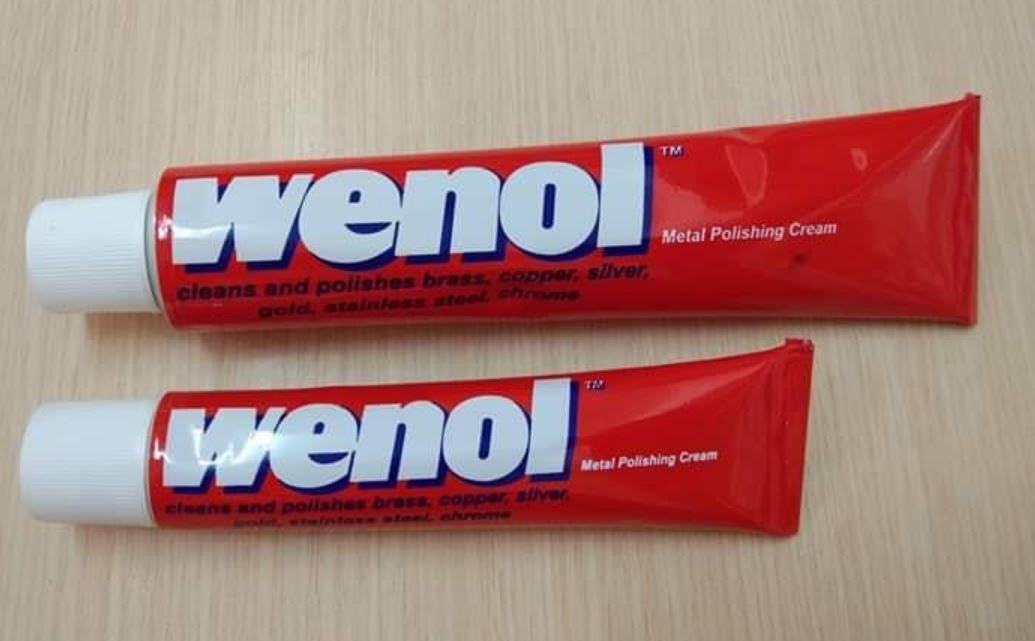 Wenol Metal Polishing Cream Cleans&polishes Brass Copper Stainless Steal Chrome