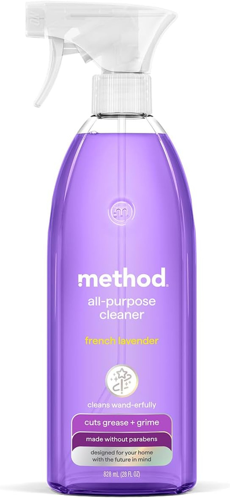 Method All-Purpose Cleaner Spray, French Lavender – Cuts Grease & Grime on Count