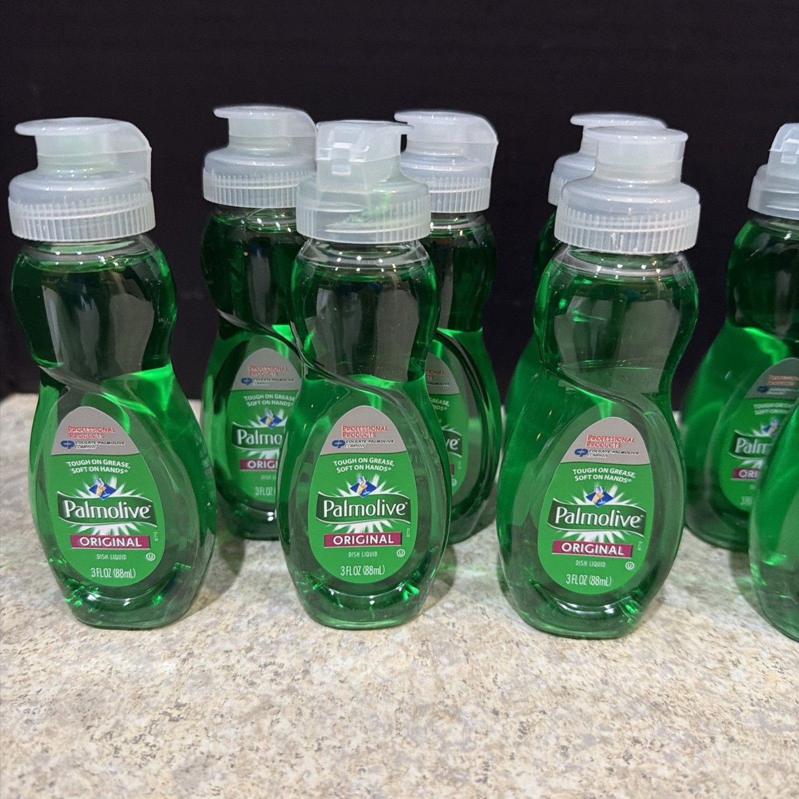Lot of 12 Palmolive Original Travel Size Liquid Dish Soap 3 Fl Oz Bottles