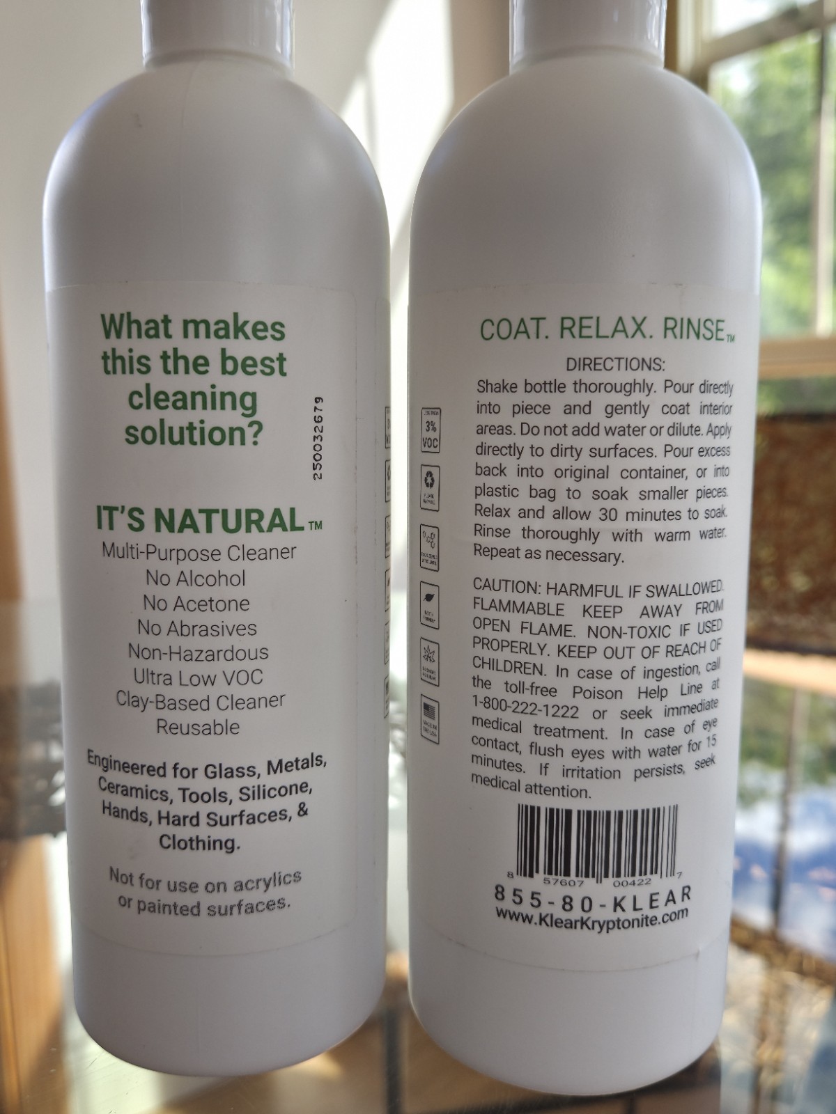 (2 Pack) Klear-Kine Kryptonite Multi-Purpose Cleaner – 470ml Bottles
