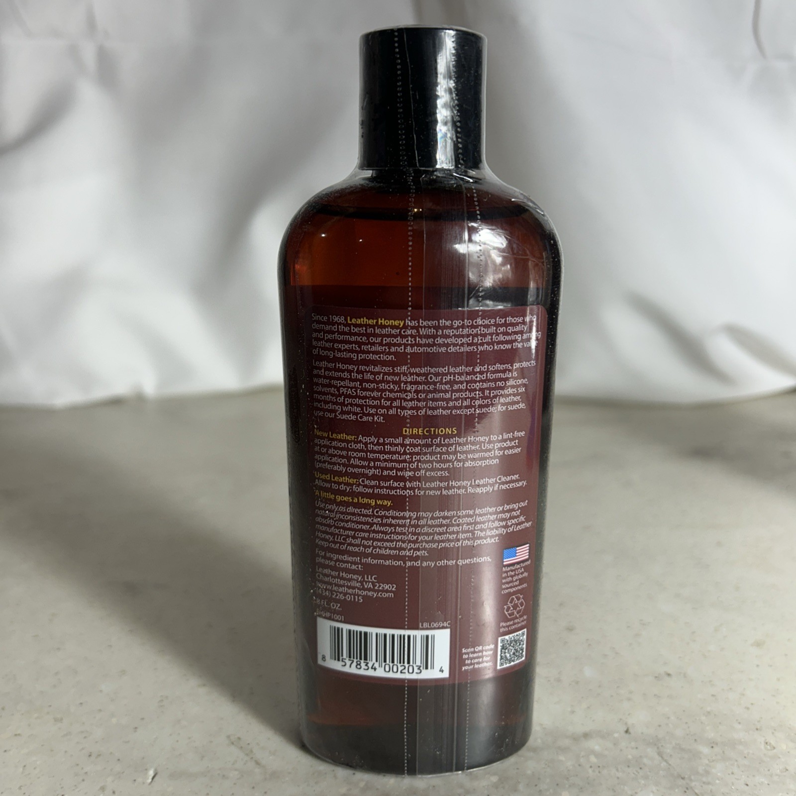 Leather Honey Leather Conditioner – 8oz