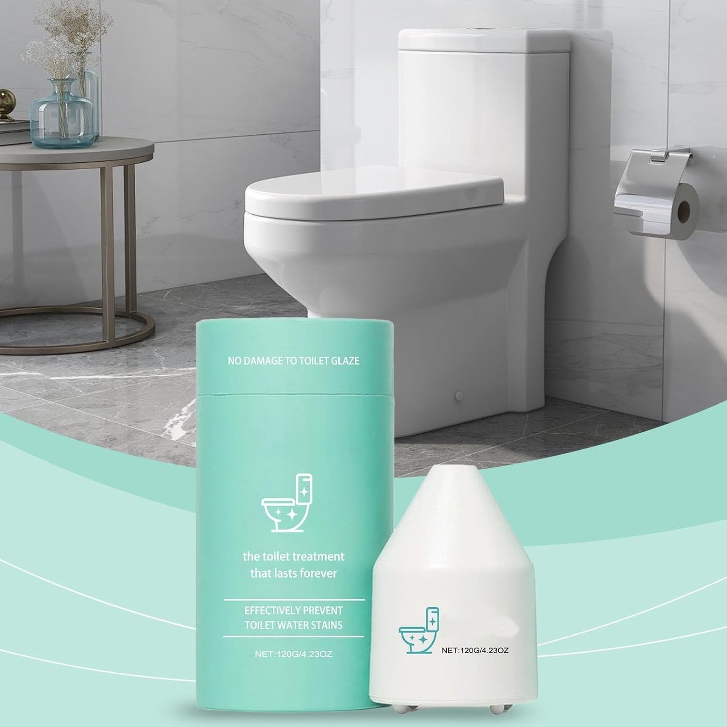 1-5 Pack Automatic Toilet Bowl Cleaner Tablets Bathroom Toilet Tank Cleaner 120g